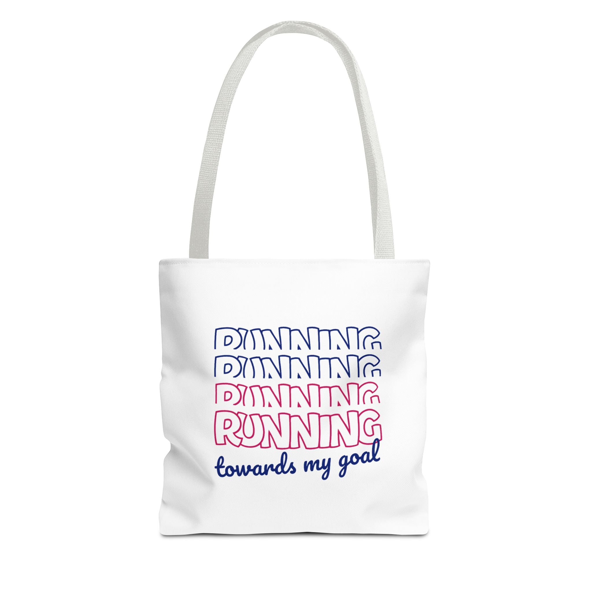 Canvas Tote Bag - Running  Towards My Goal