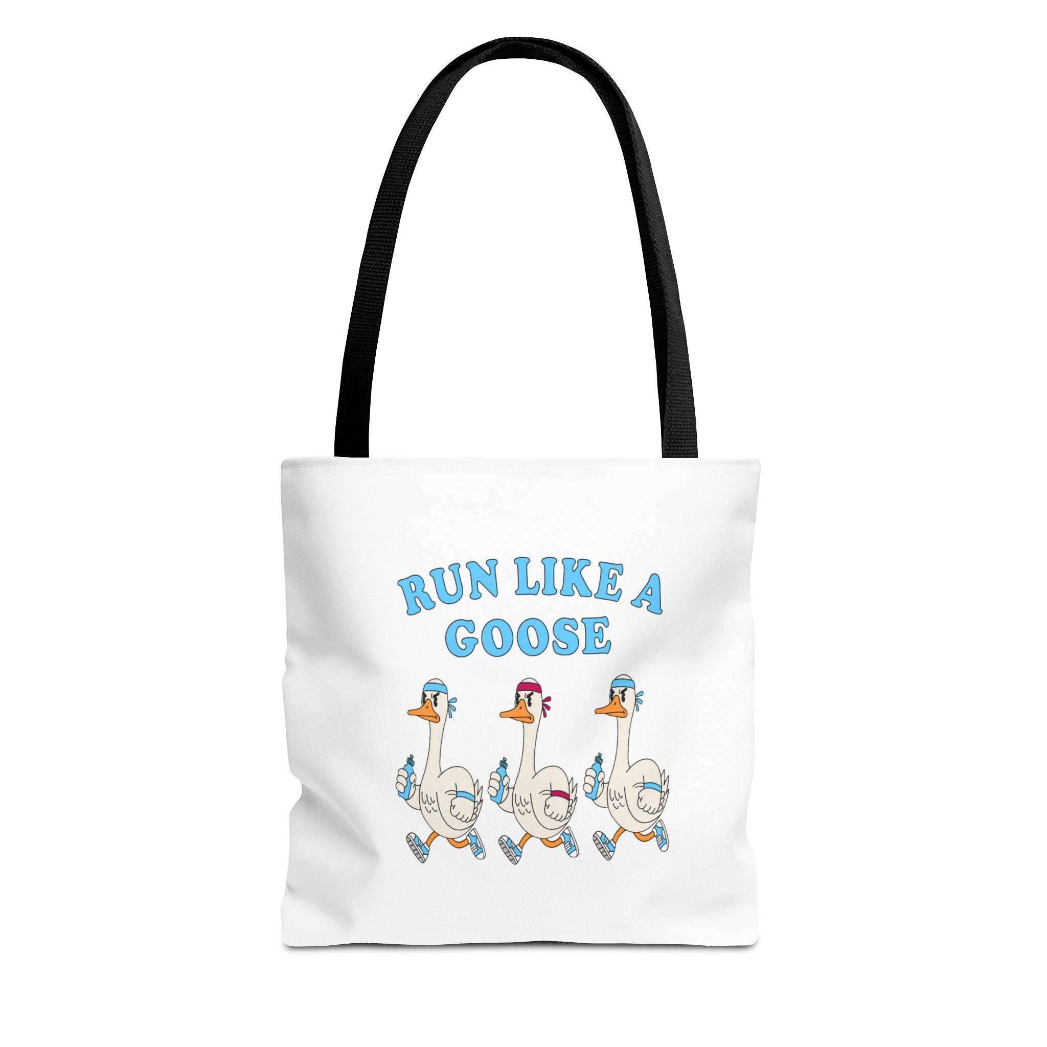 Canvas Tote Bag - Run Like A Goose.