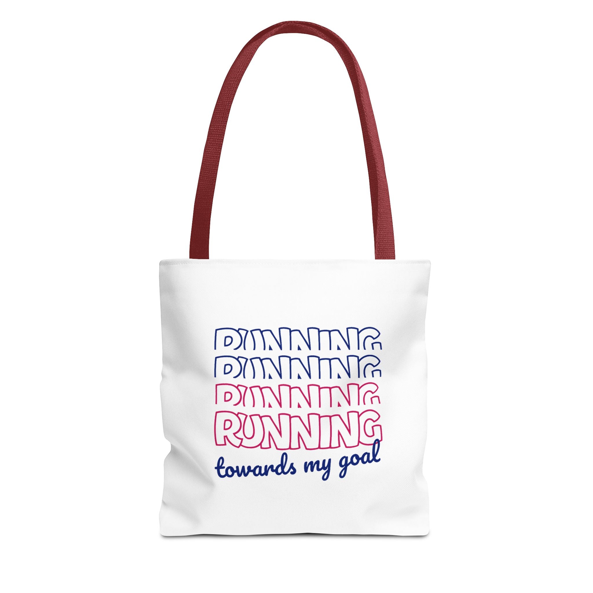 Canvas Tote Bag - Running  Towards My Goal