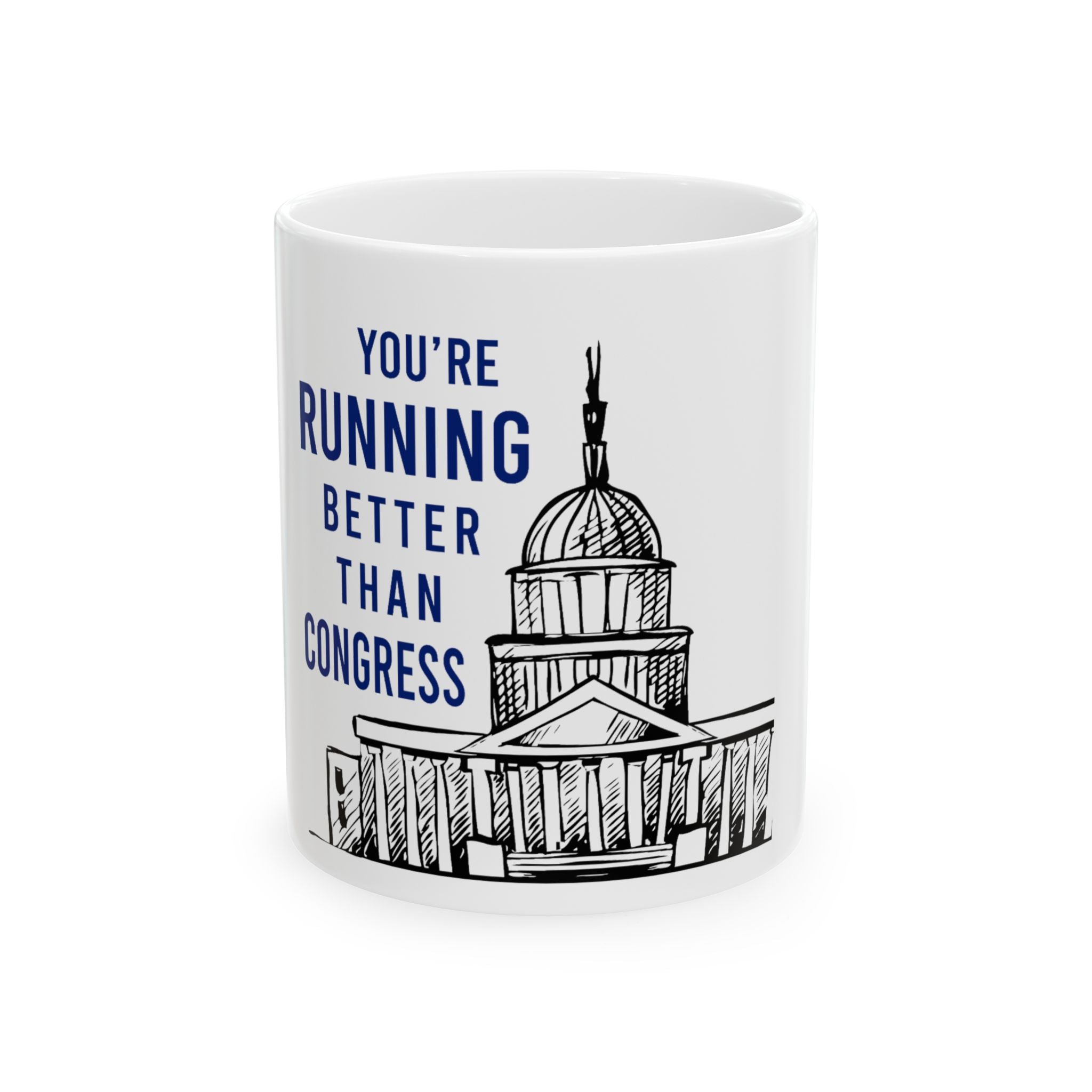 Premium Mug - Running Better Than Congress.