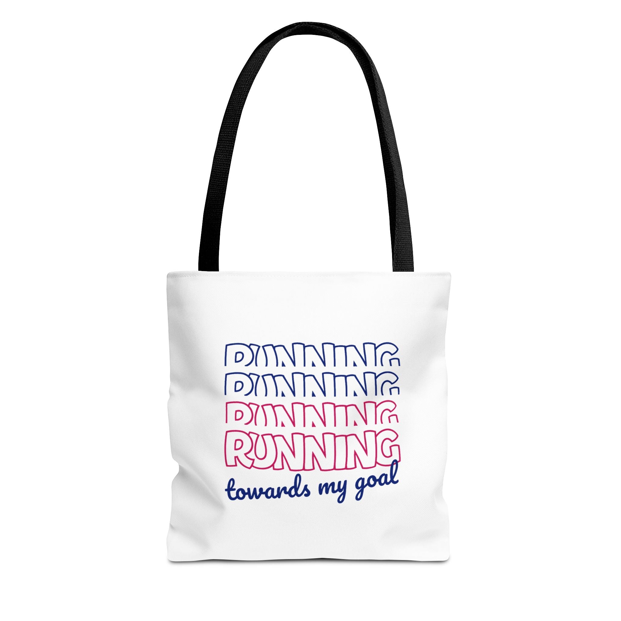 Canvas Tote Bag - Running  Towards My Goal