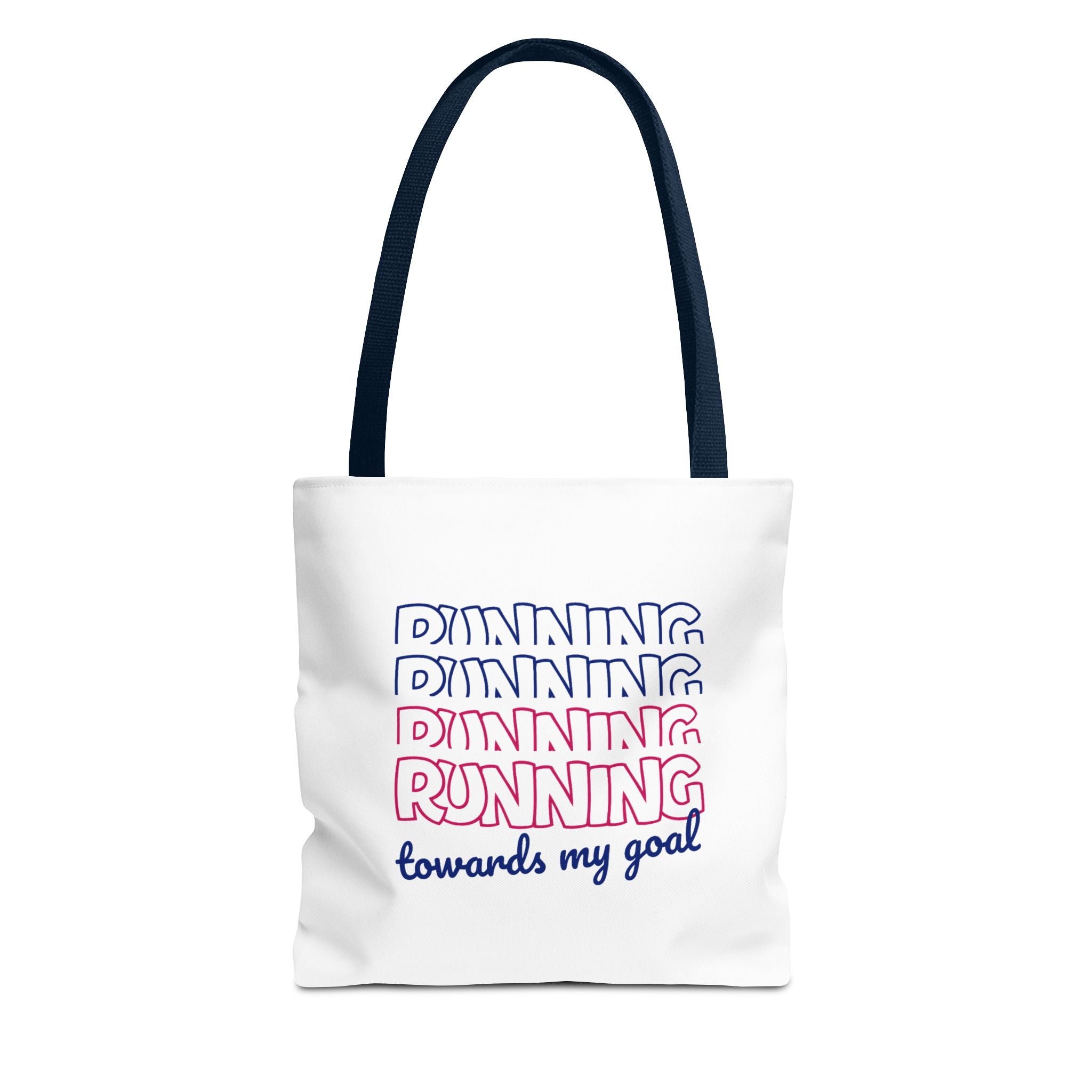Canvas Tote Bag - Running  Towards My Goal